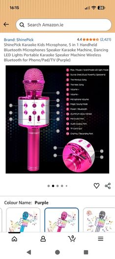 Bluetooth Karaoke Microphone
