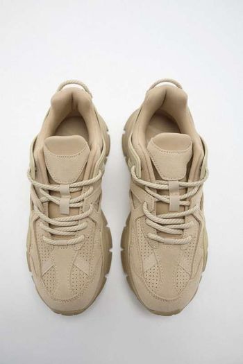 Zara Combined LEATHER Runners