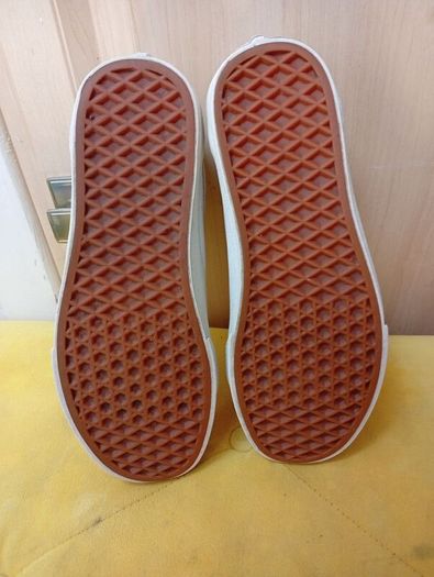 Vans White Leather Trainers