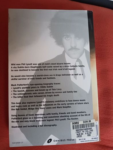 Phil Lynott: The Rocker / Mark Putterford/ 2002