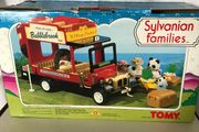 Vintage Sylvanian Families Country Double Decker Bus