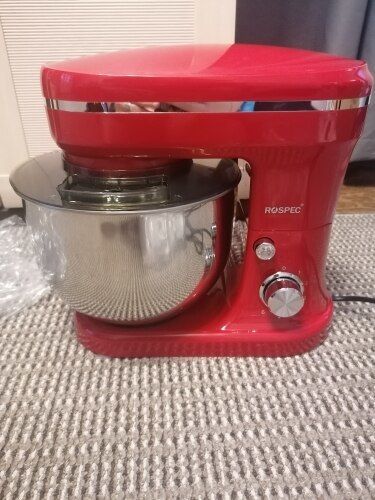BRAND NEW 1200W 5L Electric Kitchen Food Stand Mixer Stainless Steel Bowl 6 Speed Cream Egg Whisk Whip Dough Kneading Food Mixer