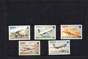1987 Jersey The 50th Anniversary of Jersey Airport Commemorative Stamps Mint Never Hinged (MNH)