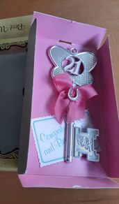 Vintage 21st birthday key
