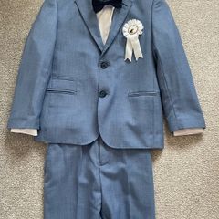 Blue communion suit