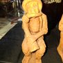 2 Large Old Vintage Terracotta Musician Figurines, Postage Available Image 3