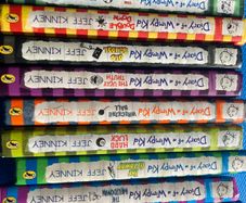 Diary of a wimpy kid books Nine books
