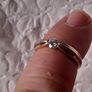 ladies 9ct gold ring Image 3