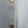 COS 100% Cotton Frayed Short-Sleeved Denim Shirt Jacket Light Blue Size EU34 UK8 Image 8