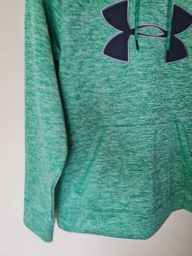 Under armour x storm hoodie Size small-medium green in like new condition