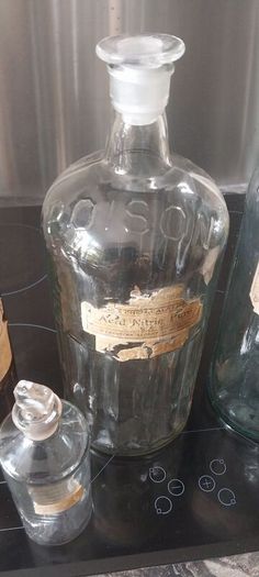 old medicine bottles