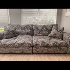Arnotts Sofa & Footstool
