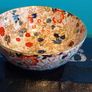vintage Masons Bowl 10inch. Image 8