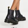 Dr Martens Jadon 8-Eye Leather Plattorm Boots Image 3