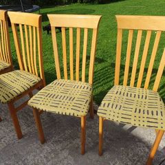 4 Wooden Dining Chairs