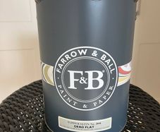Farrow and Ball Slipper Satin Dead Flat 5l new