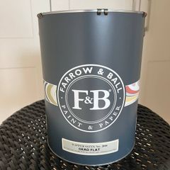 Farrow and Ball Slipper Satin Dead Flat 5l new