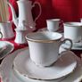 21 Piece Bavaria China Tea Set Image 3