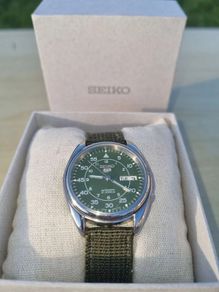 Seiko 5 automatic military watch