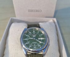 Seiko 5 automatic military watch