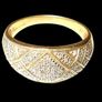 Vintage 18ct Gold/Diamond Ring Image 8
