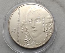 Portugal 5 Euro Base Metals Uncirculated Coin 2015 - D. Catarina de Braganca - Queens of Europe series
