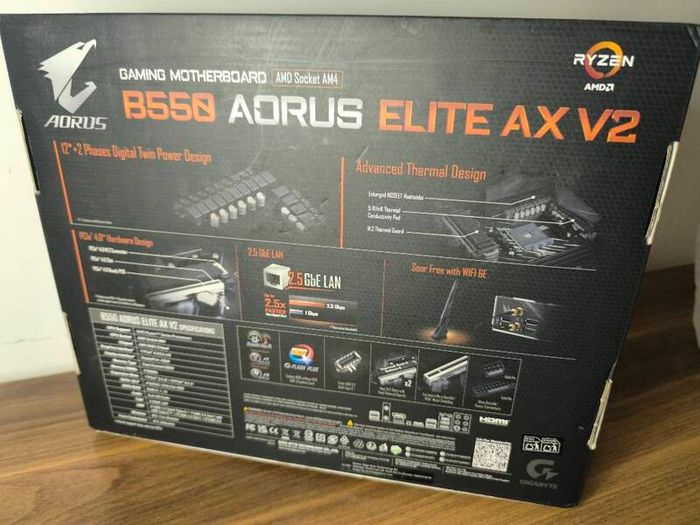 Gigabyte aorus elite ax v2 (Brand new condition)