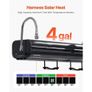 Roof Rack Water Tank, 4 Gal, Multi-Dispensing Outdoor Tank with 2 Splash-Guard Panels & T-slot, High-Capacity Aluminum Tank with Pressurization Port Image 5