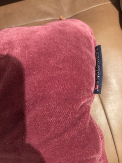 5 Lexington cushions incl two bolster back pieces