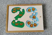 Wooden Number Puzzle