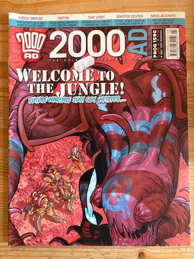 2000AD & Judge Dredd Megazine Collection Job Lot - 60 Comics