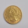 USA 5 dollars 1906 S gold coin low mintage Image 2