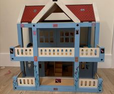 Wooden doll house