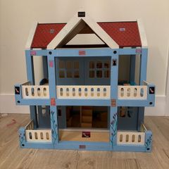 Wooden doll house