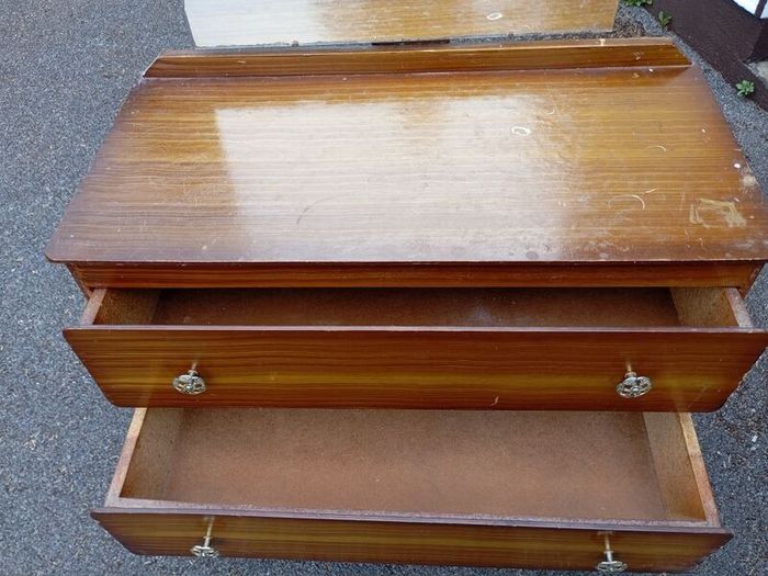 Vintage Dressing Table w/mirror