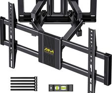 SALE | TV Wall Bracket for Most 37 to 75 Inch 4K LED & OLED TVs up to 45kg, TV Bracket with Dual Articulating Arms, Swivel, Extension & Tilt, TV Wall Mount with Max VESA 600x400mm