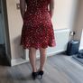 Ladies Marc Angelo Leopardprint Wrap Style Dress Size 10 Image 10