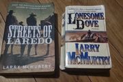 Two Larry McMurtry western novels.