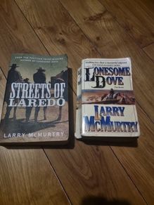Two Larry McMurtry western novels.