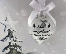 Bnwt mom heaven Xmas decoration