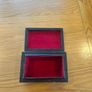 Vintage Eastern European Straw Marquerty Jewellery Box Image 4