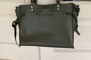 Gallantry Paris green handbag