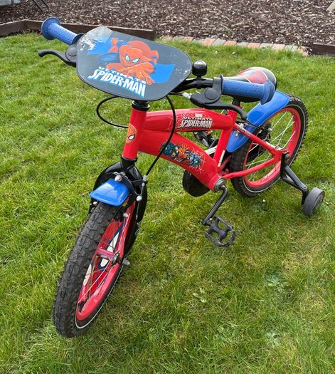 12 inch Spider Man Childs Bike