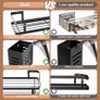 Brand New Sink Organizer Hanging, Stainless Steel Image 4