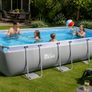 Family Pool 4 x 2 x 1 m Steel Frame Swimming Pool Image 6