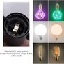 Industrial Wood Pendant Light with 3 Heads Adjustable Pendent Chandelier Light Vintage Semi Flush Ceiling Light Living Room E27 Bulb Drop Light Kitchen Dining Room Black Hanging Light (FREE POSTAGE) Image 5