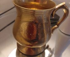 Small Brass Jug 10cm High