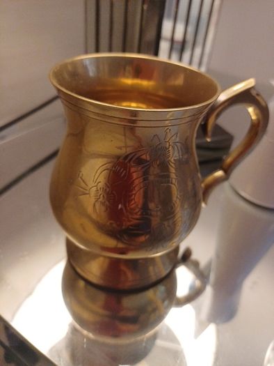 Small Brass Jug 10cm High