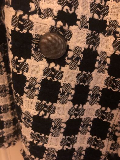 Carolina Belle Jacket black and white houndstooth