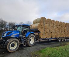 Straw square and round